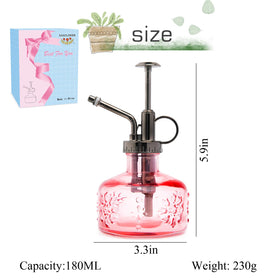 XXXFLOWER rotating nozzle mister enables even mist for delicate leaves