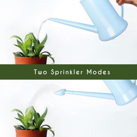 XXXFLOWER removable blue nozzle demonstrates easy switch between flow modes