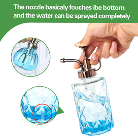 XXXFLOWER ring-handle ergonomic design enables comfortable one-handed watering.