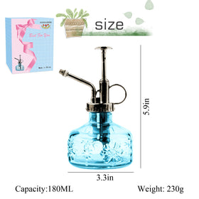 XXXFLOWER thick transparent glass body highlighting durability and visibility