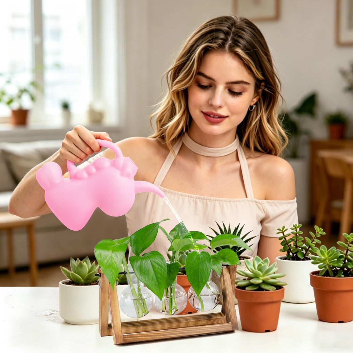 XXXFLOWER Unicorns pink close-up showing smooth odor-free plastic