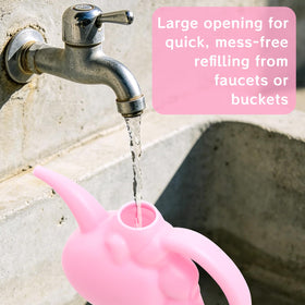 XXXFLOWER Unicorns pink easy-fill entrance for spill-free use