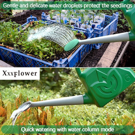 XXXFLOWER multiple watering modes provide gentle or strong coverage.