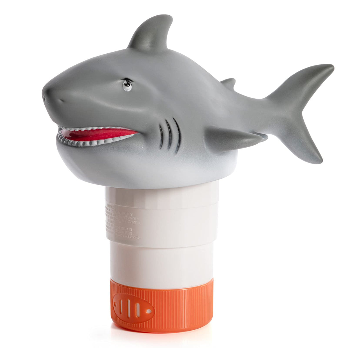 XY-WQ Chlorine Floater with shark top adds playful pool décor and steady dispersion.