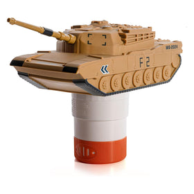 XY-WQ Chlorine Floater tank-top view highlights playful decor and safety