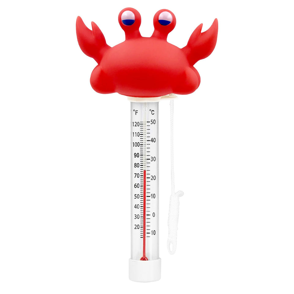 XY-WQ crab thermometer with large readout for easy water temperature checks.
