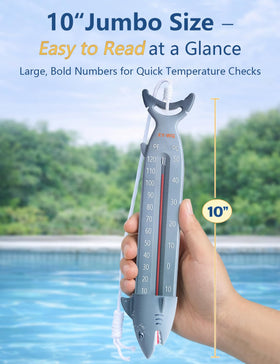 XY-WQ glycerol-filled thermometer provides safe, non-toxic pool temperature monitoring.