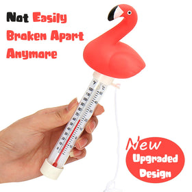 XY-WQ flamingo thermometer in pool, spa, or hot tub usage