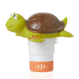 XY-WQ Turtle Chlorine Floater top view shows playful design and durable construction.