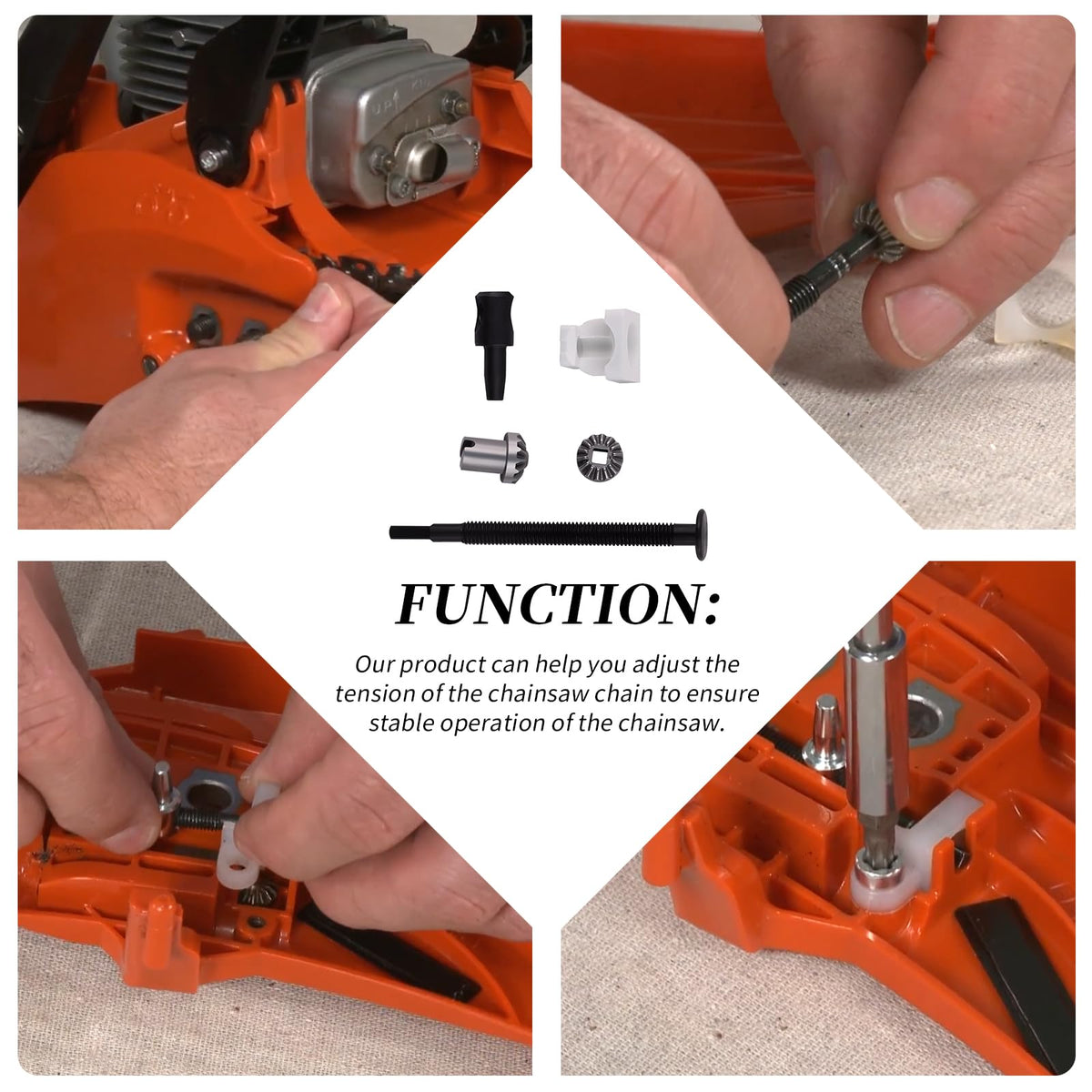 XYgdhqpt tensioner packaging display shows included parts
