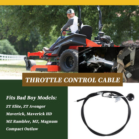 XYgdhqpt 055-8020-00 fitting Bad Boy ZT Elite for precise control.