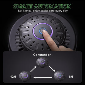Xyingshine terrarium vent adjustment demonstrating airflow control