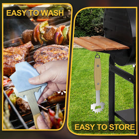 XYK bristlefree design reduces risk of stray bristles in food.