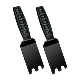XYK grill spatula scraper for burgers, grooved grills for precise turning
