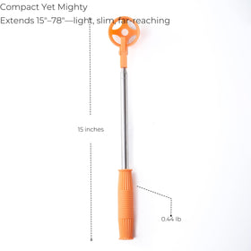 Xylarnoveth egg picker with non-slip handle provides steady grip during picking.