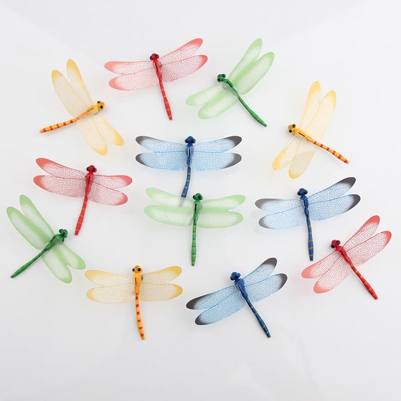 Xyntara dragonfly clip accentuates indoor greenery while helping deter insects.