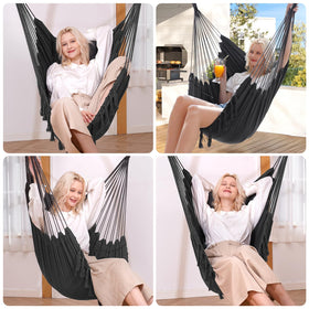Y- STOP hammock chair outdoors on patio or garden