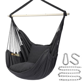 Y- STOP Hammock Chair with removable spreader bar for stability.