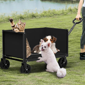 YACONA 3-in-1 wagon garden use shows practical transport for tools