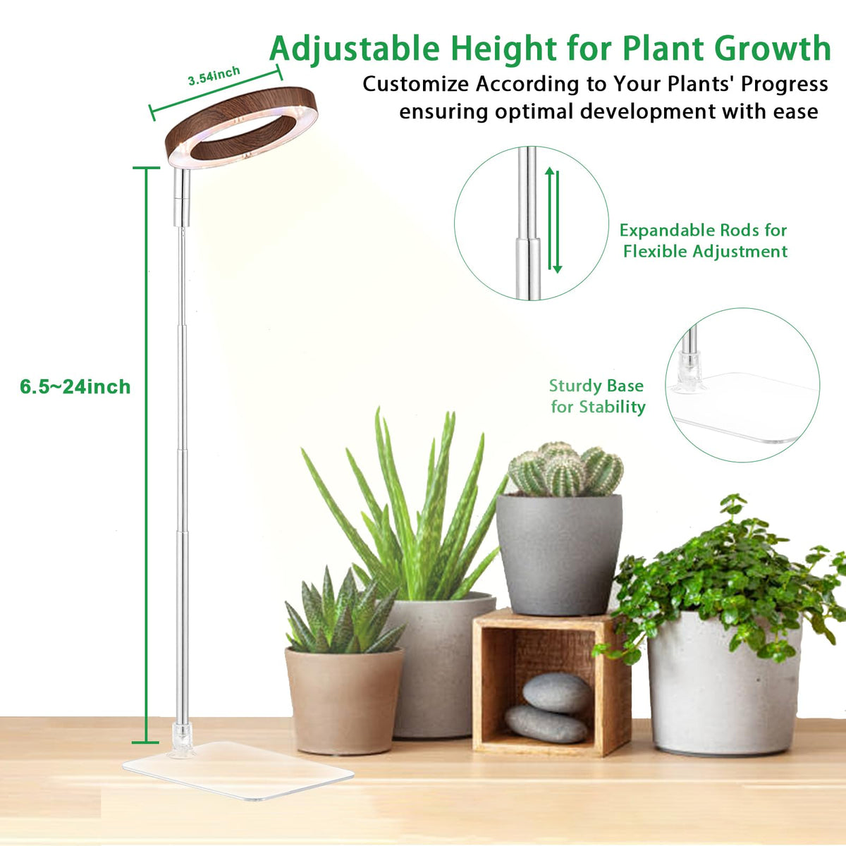 Yadoker automatic timer feature saves energy while keeping consistent light cycles