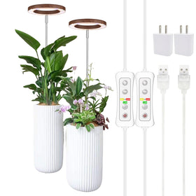 Yadoker grow light full spectrum 380-800nm boosts indoor plant growth