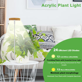 Yadoker Halo full spectrum LED delivers light from 380 to 800 nm