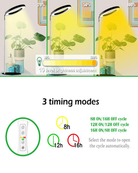 Yadoker height-adjustable pole enables proper plant height for seedlings.