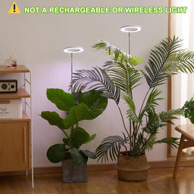 Yadoker grow light height adjustable stand for tall plants.