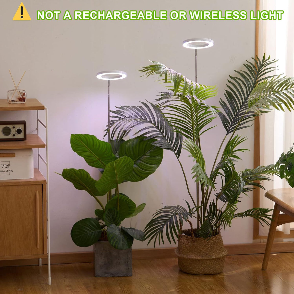yadoker led growing light full spectrum coverage supports all plant growth stages