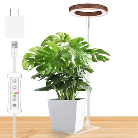 Yadoker plant grow light over indoor plant for healthy growth and longer lasting leaves