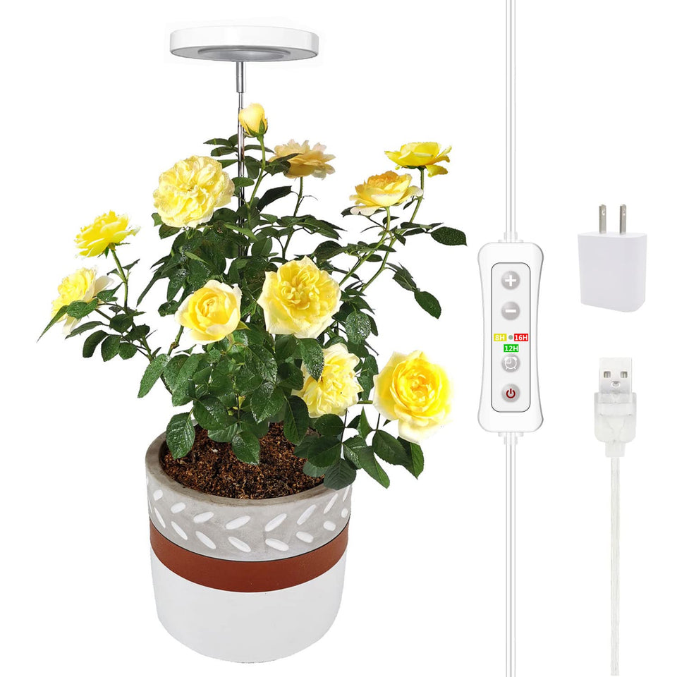 Yadoker plant grow light full spectrum for indoor plants.