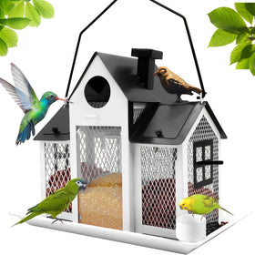 YADOOLIFE hanging feeding station adds functional garden decor