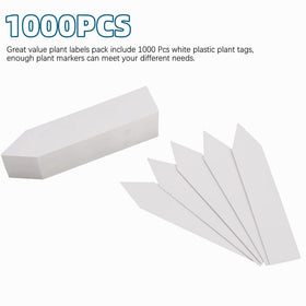 YaeCCC pack contains 1000 plant tags ready for garden labeling.