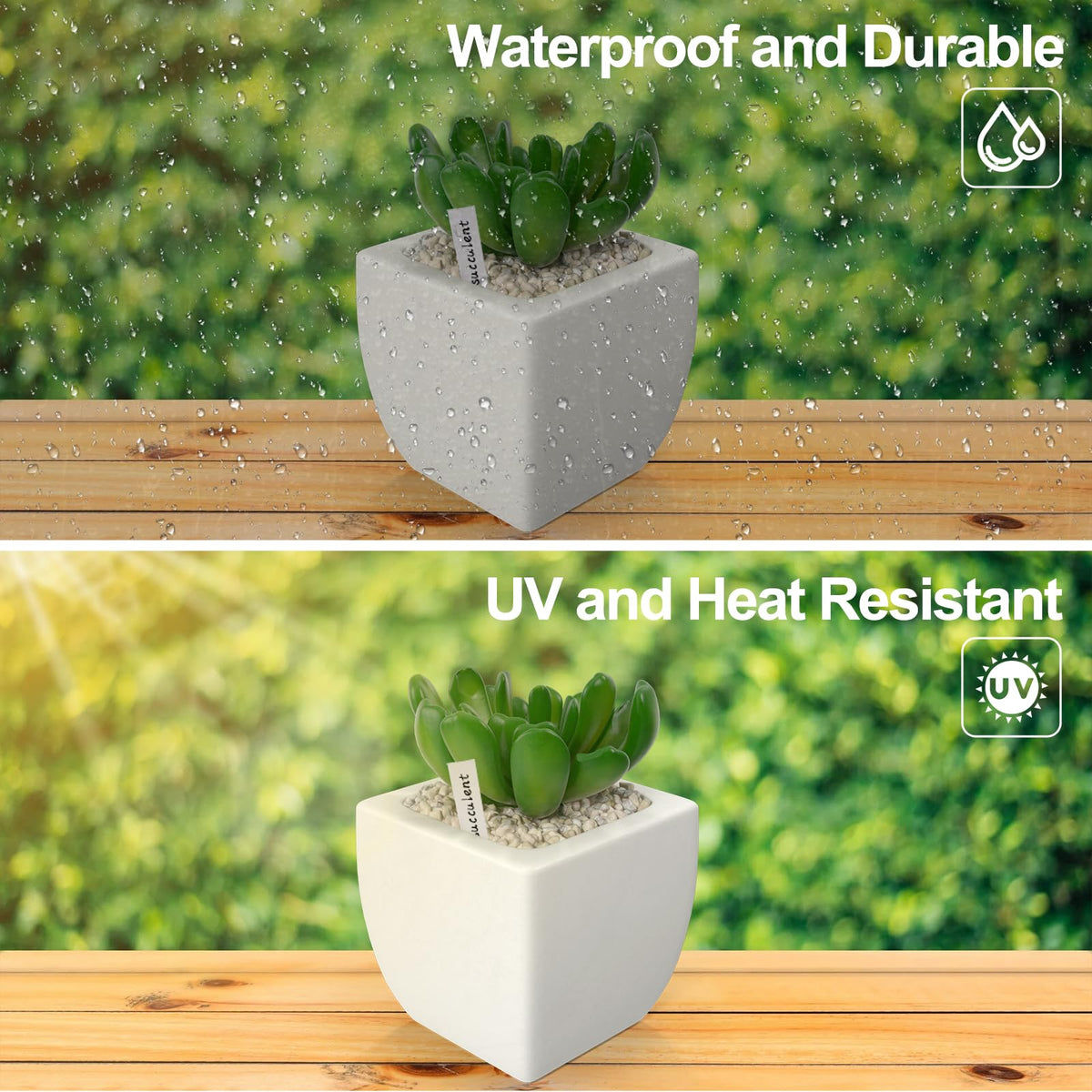 YaeCCC flowers and shrubs labels aid quick plant recognition.
