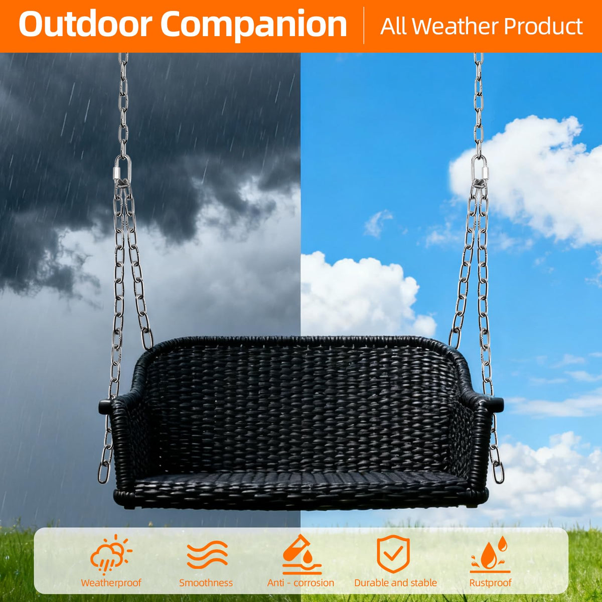 Yaeccc stainless-steel hardware close-up highlights rust resistance and smooth operation