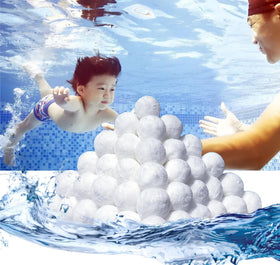 yafaoce pool filter balls pack improves filtration efficiency with less clogging