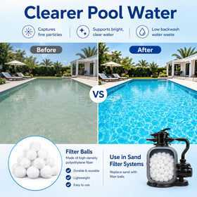 yafaoce compatible with many sand filters for versatile use