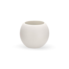 Yaghpy large round planter with a wide opening for spacious indoor planting.