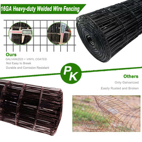 YAGJIA fence creates garden borders and plant protection from small intruders.