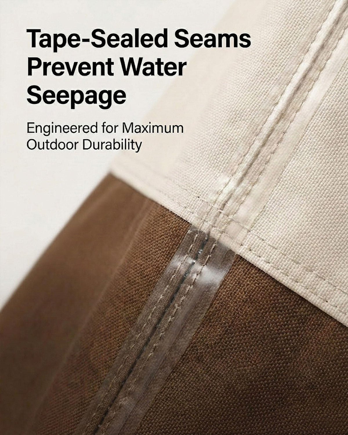 Yagvany breathable vents reduce condensation on outdoor furniture.