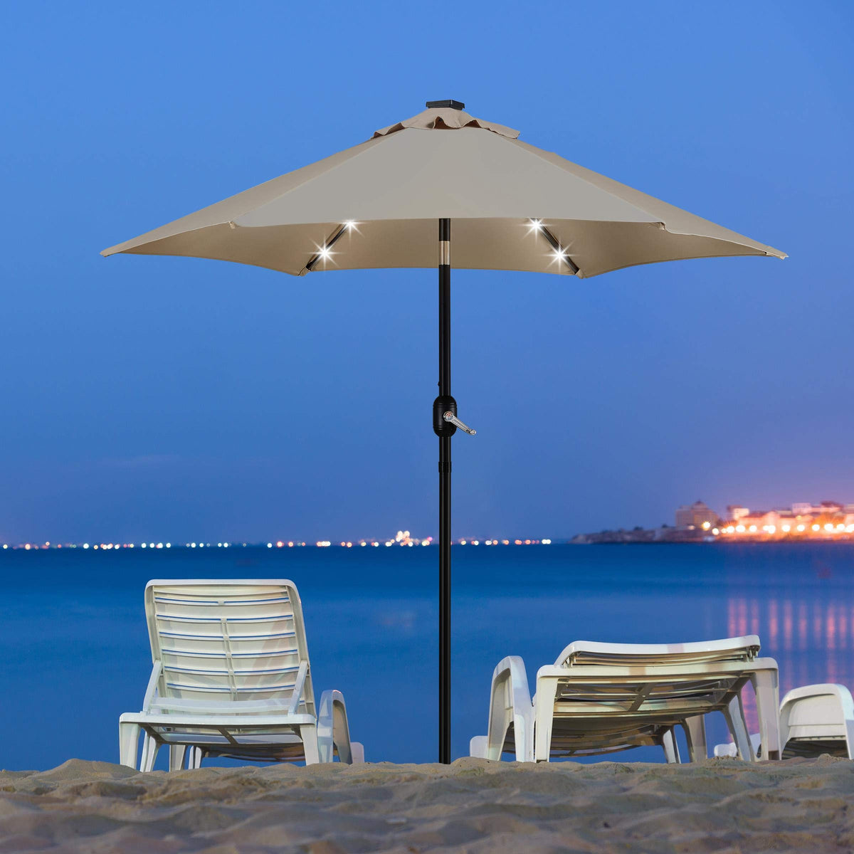Yaheetech ideal for garden, deck, or poolside gatherings.