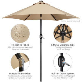 Yaheetech wind-vented canopy boosts stability in breezy conditions.