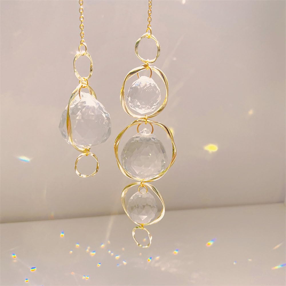 Yajuo rainbow light points brighten spaces under sunlight.