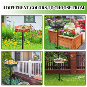 YALINKA birdbath ready for garden ambience and birdwatching moments.