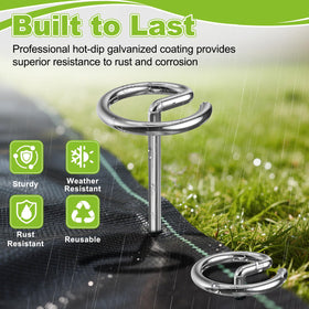 Yalumo hot-dip galvanized coating resists rust for seasons of use.