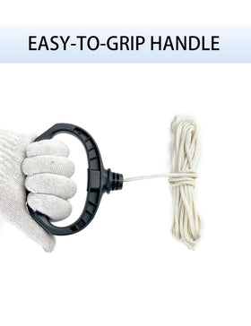 YAMAKATO double-layer rope construction for strength and abrasion resistance.