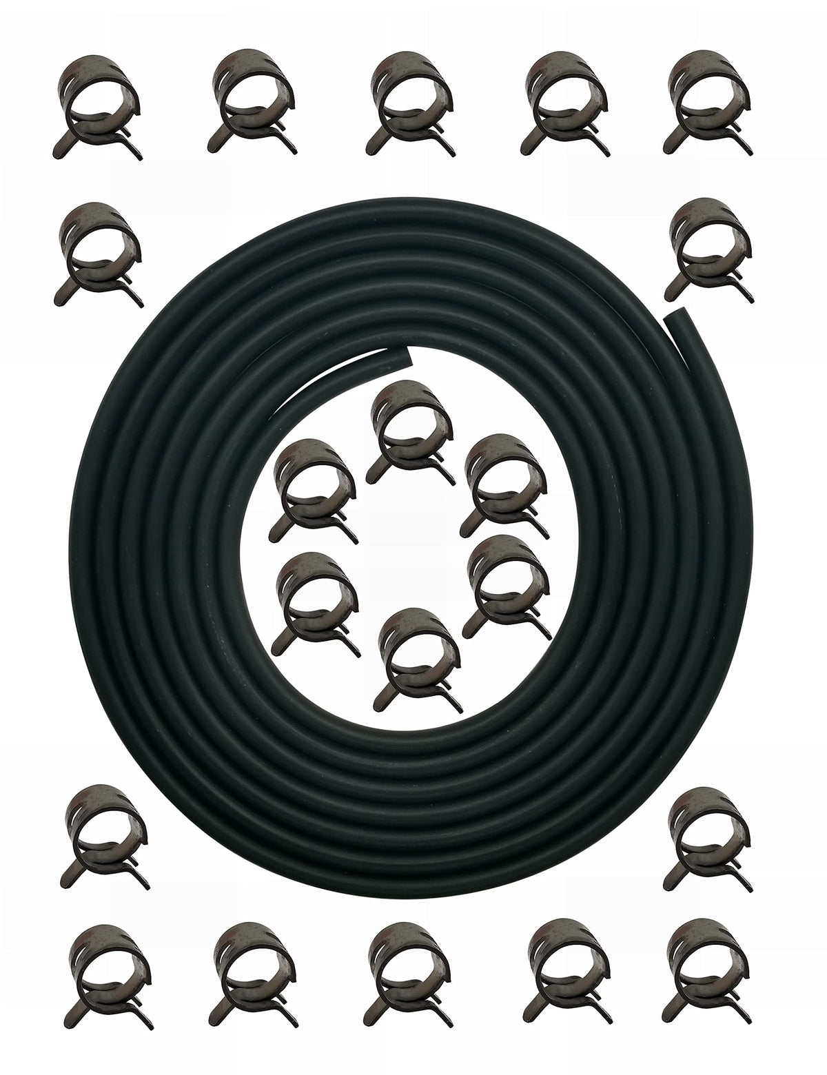 YAMAKATO 4mm fuel line hose 10ft, flexible for small engines.