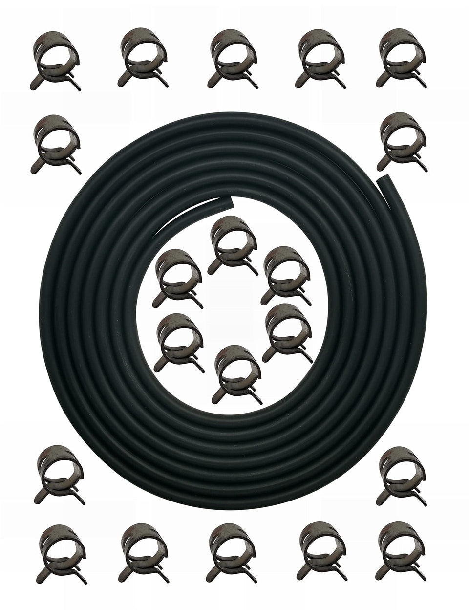 YAMAKATO 4mm fuel line hose 10ft, flexible for small engines.