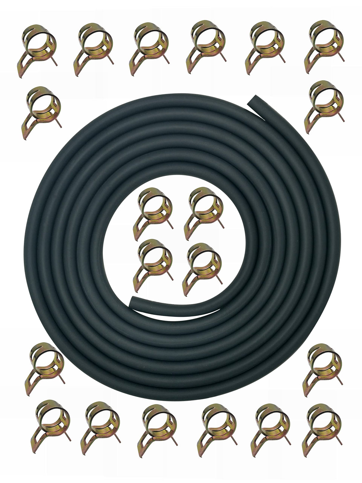 YAMAKATO fuel line 10 ft 3-16 ID for small engines, flexible and durable