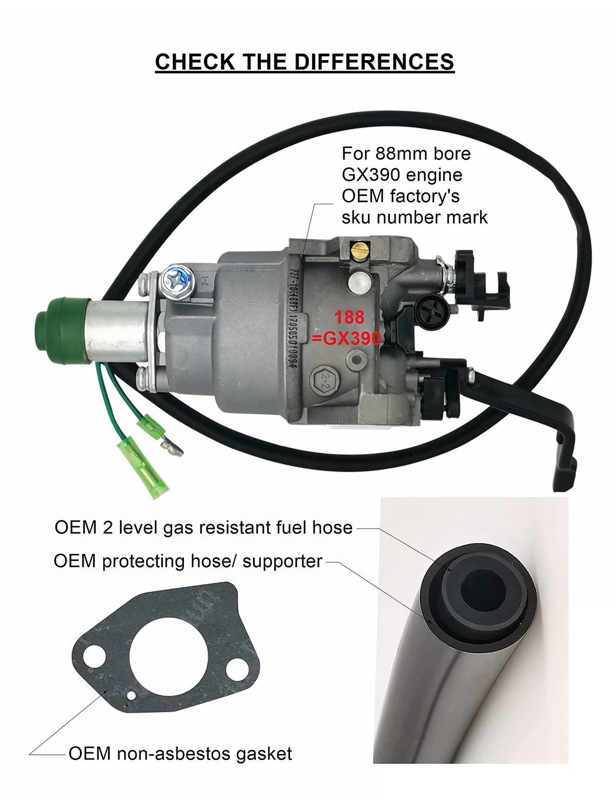Huayi P27-1D mounting holes at 52 mm for easy installation